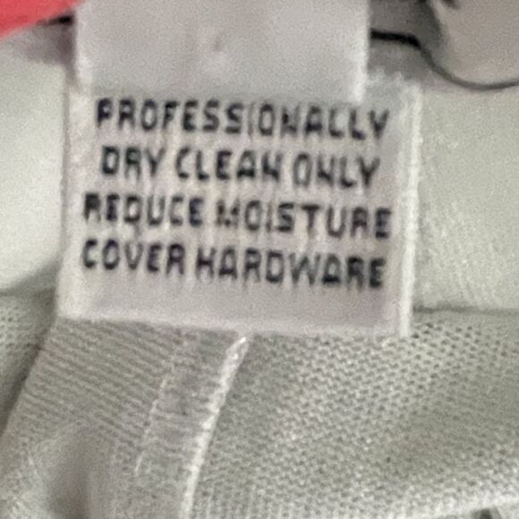 St. John Sport by Marie Gray Pants Size P /US 2 Pale Gray Metalic Sheen Pockets - Picture 10 of 16